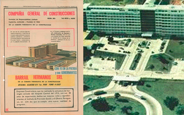 Construcción hospital Central I.P.S.